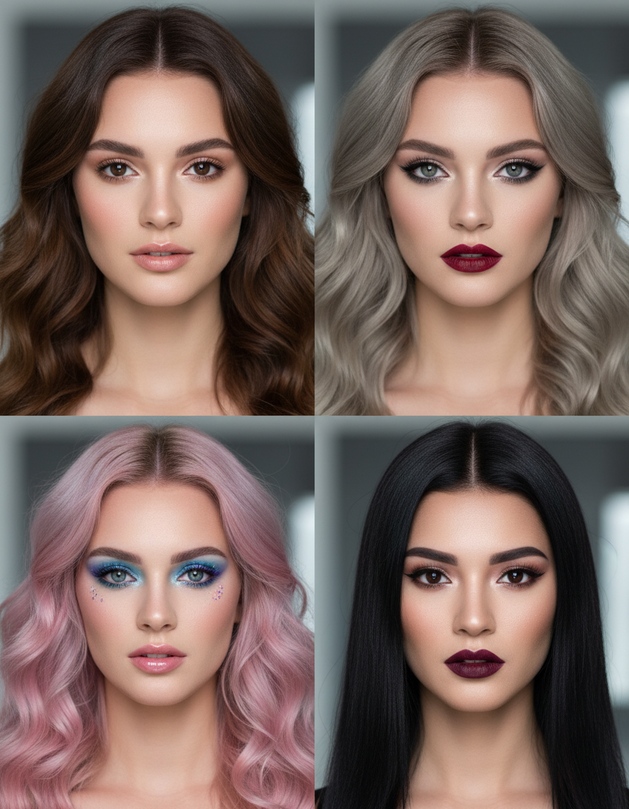 Hair & Makeup Simulation